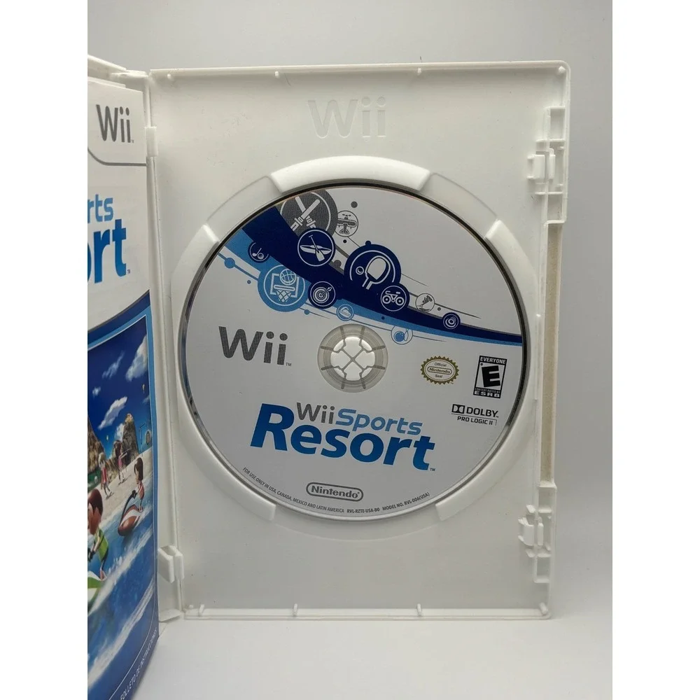 Wii Sports Resort Nintendo Wii Game CIB Manual 12 Sports RVL-RZTE-USA
